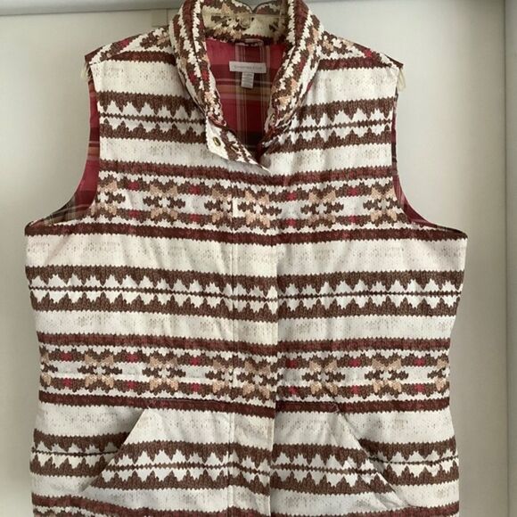 CHARTER CLUB NEW CONDITION PUFFER ZIPPER WOMAN VEST SIZE XL​ - Picture 1 of 11
